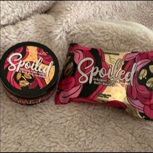 In bath body conditioner and bath bomb bar